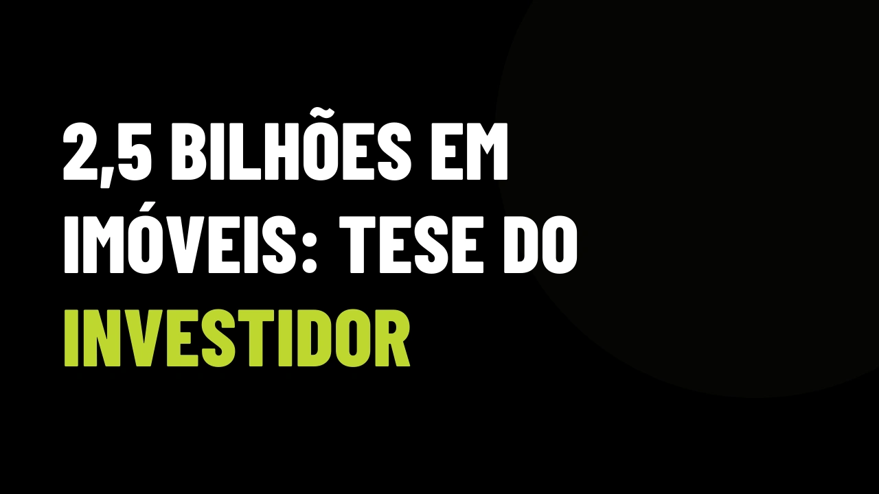 Cidade de 32 Mil Habitantes Movimenta R$ 2,5 Bi em Imóveis: O Que Isso Ensina Sobre Atrair Investidores de Alto VGV