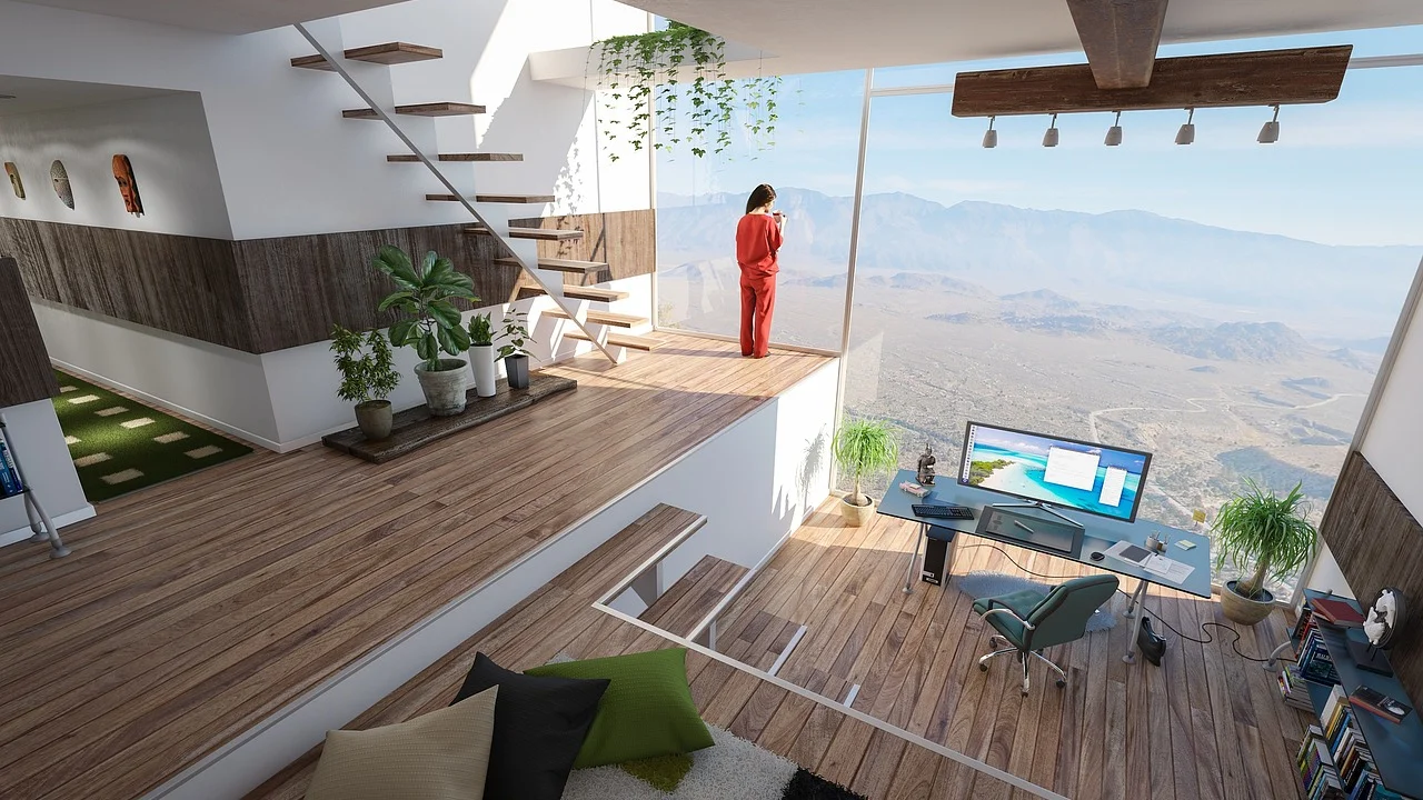 Cenário arquitetônico e imobiliário contemporâneo