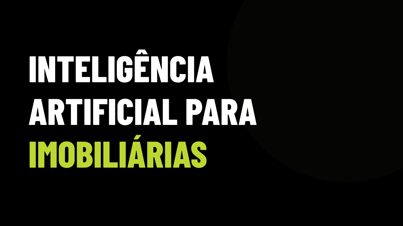 Diretor e corretora analisando métricas de inteligência artificial em agência imobiliária